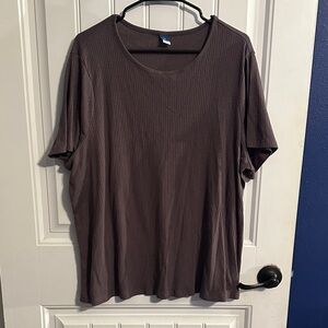 Old Navy Luxe Short Sleeve Tee in Purple